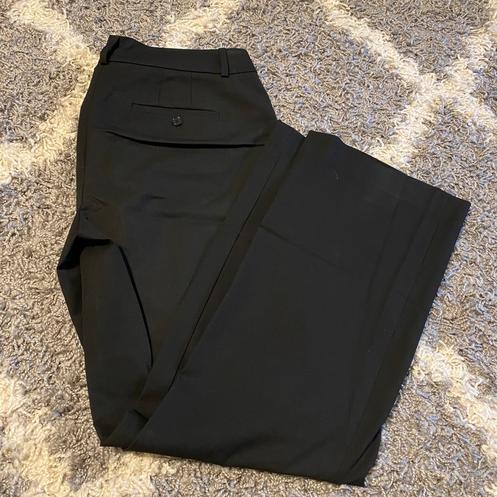 LOFT Black Julie (curvy) fit trousers